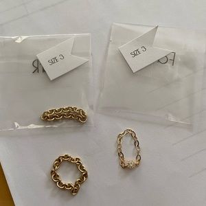 Fox and Rose chain rings
